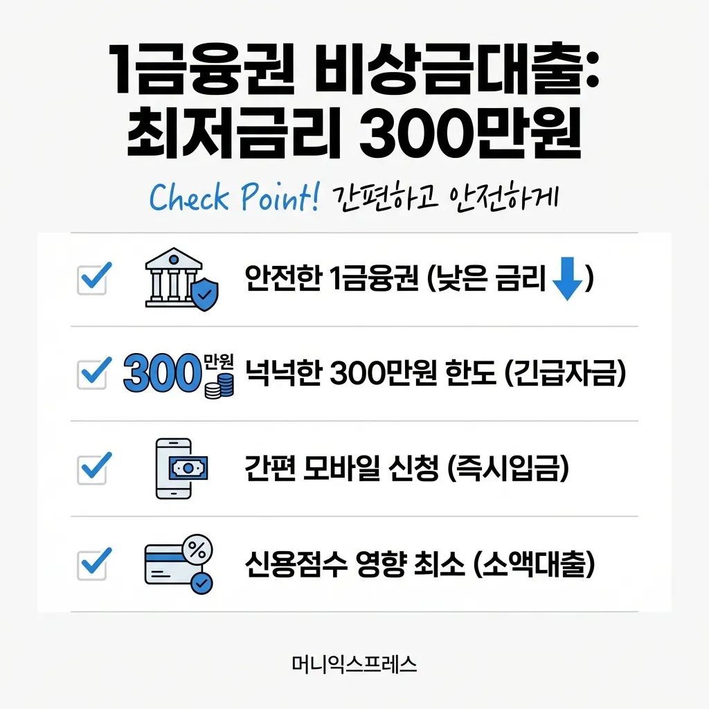 1금융권 비상금대출