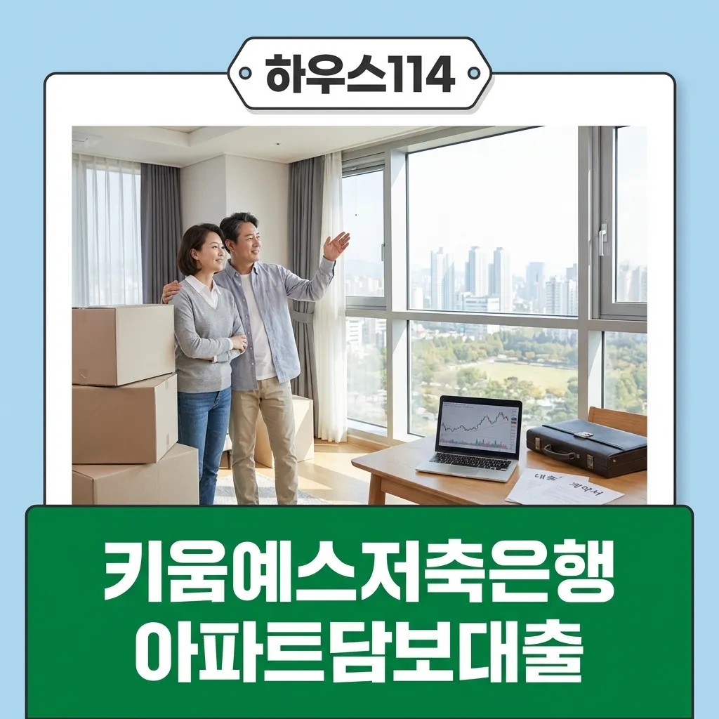 키움예스저축은행 아파트담보대출 승인 후기 및 조건