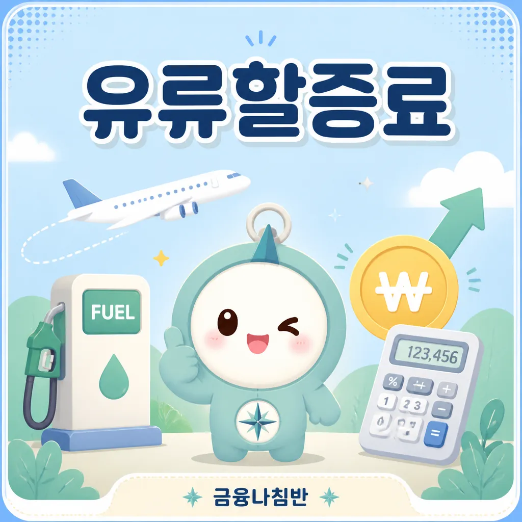 항공 유류할증료 — 계산 방법과 절약 안내 (2026)