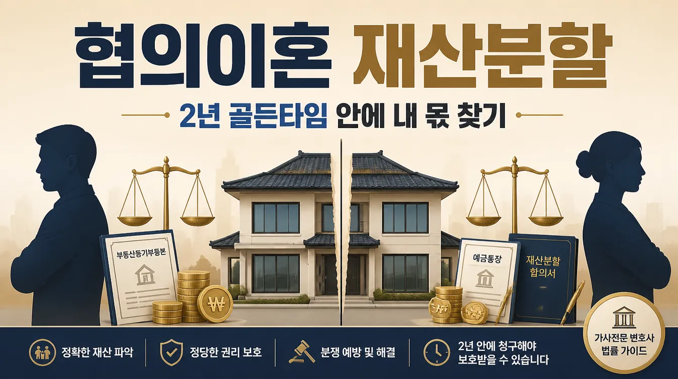 협의이혼 재산분할 가이드 썸네일