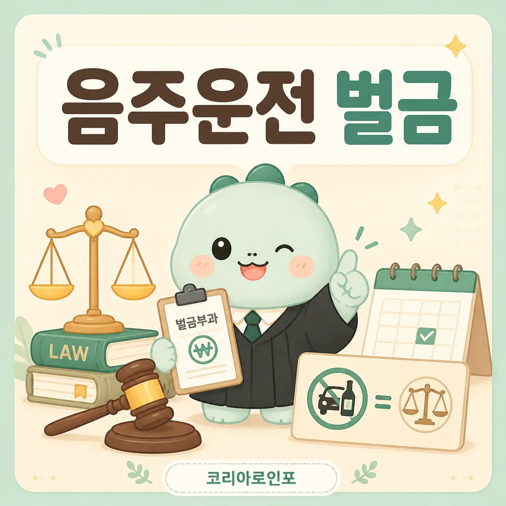 음주운전 벌금 감경 가이드 썸네일