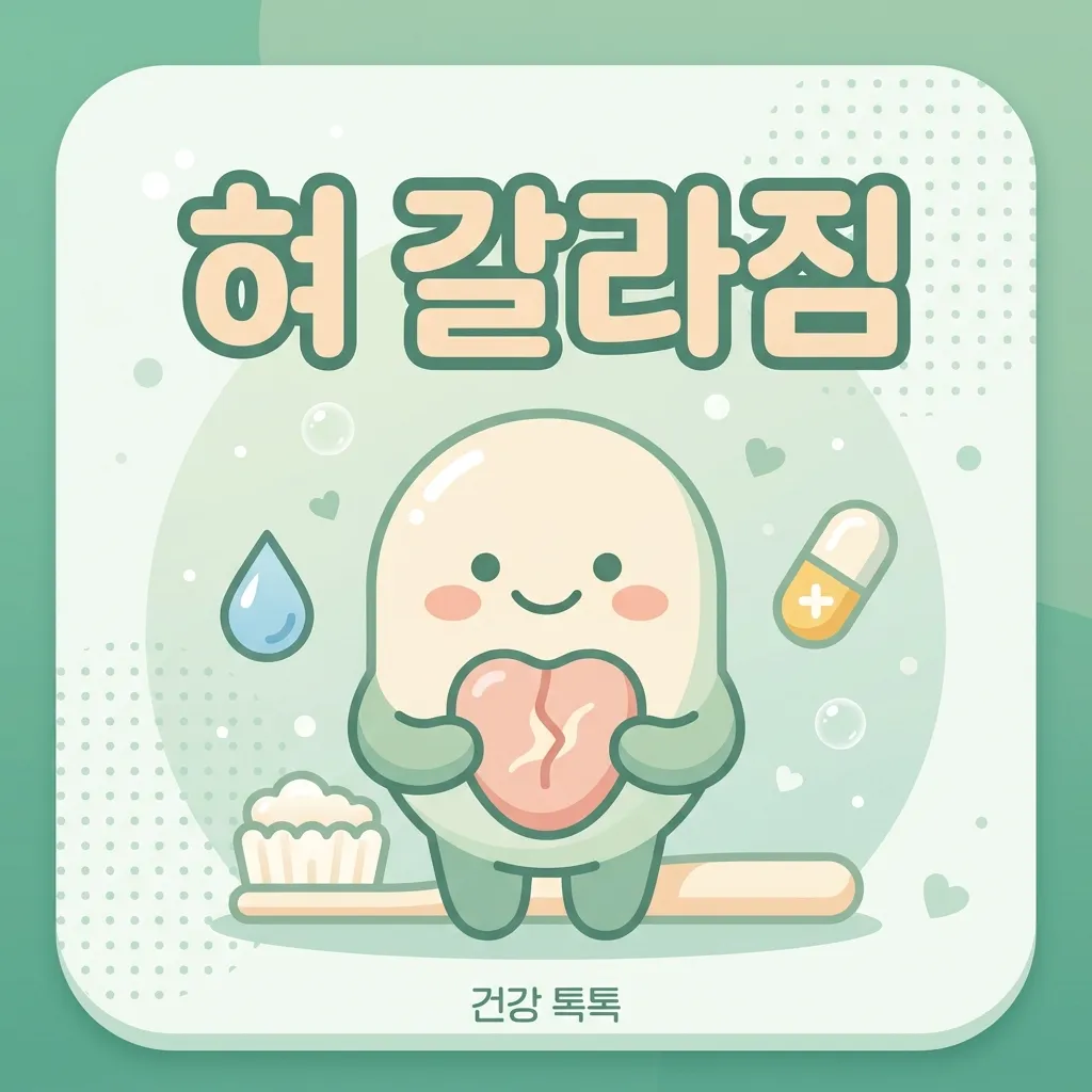 혀 갈라짐 원인과 진료 권장 시점 안내 (2026)