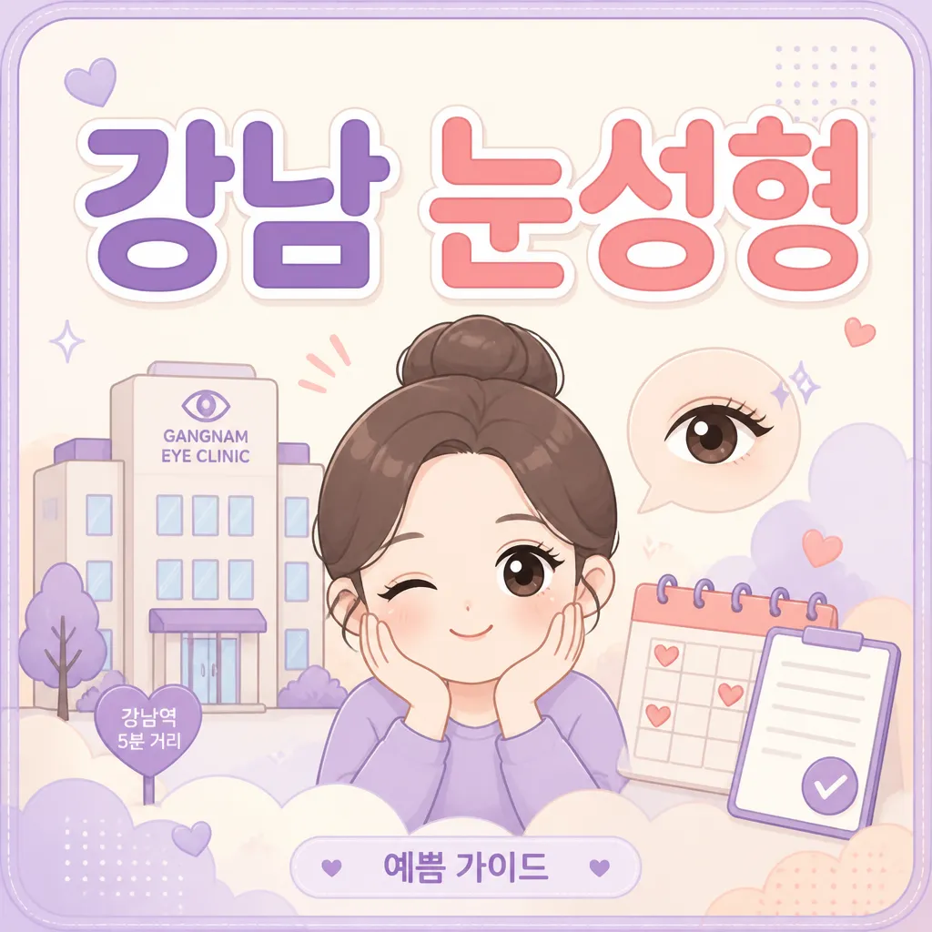 강남 눈성형 잘하는 곳 7선 (2026): 대형·특화 병원 비교표
