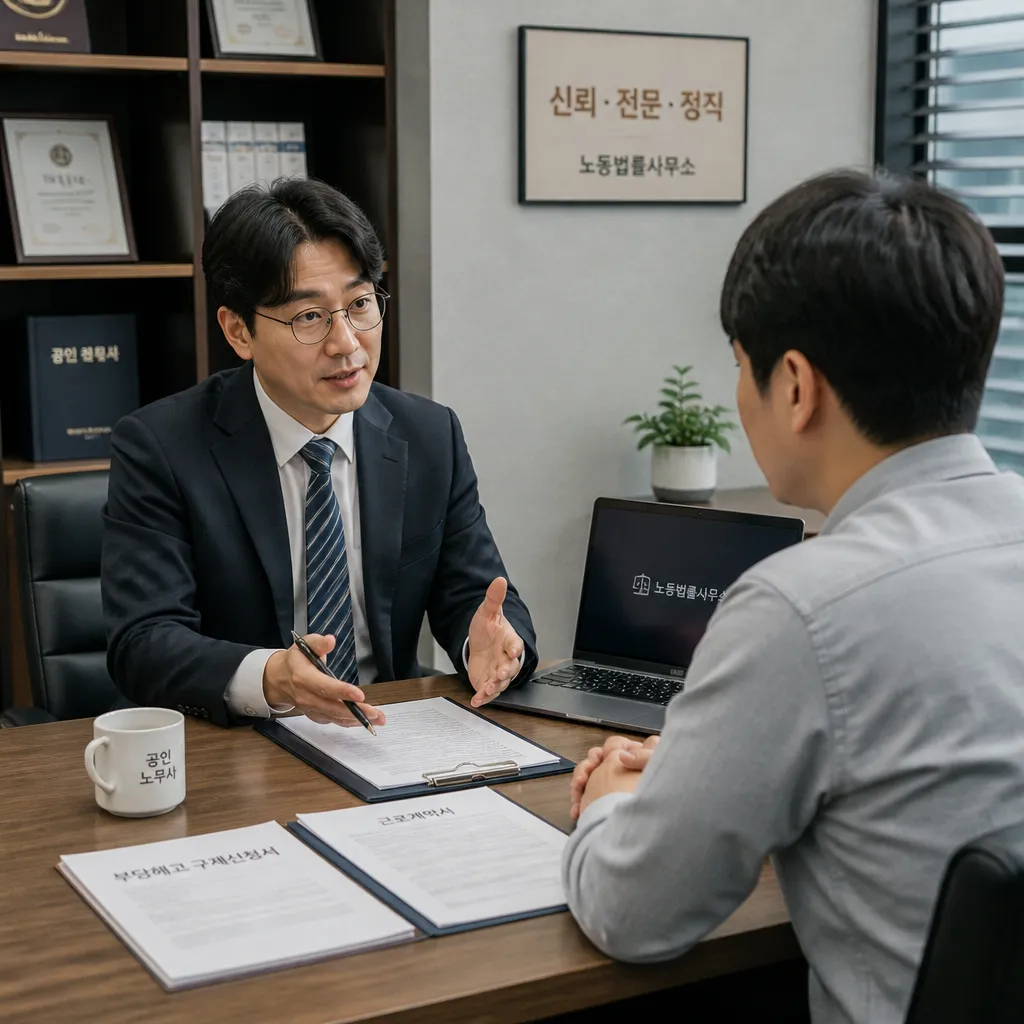 노무사 상담 장면