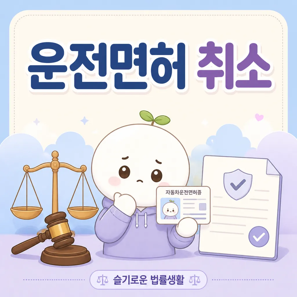 운전면허 취소 — 구제 절차와 행정심판 안내 (2026)