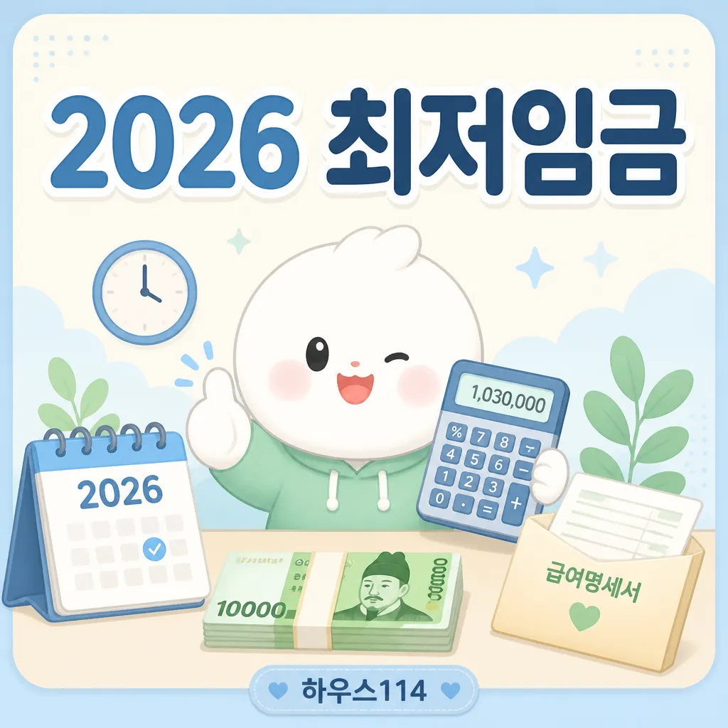 2026 최저임금 실수령액 가이드 썸네일