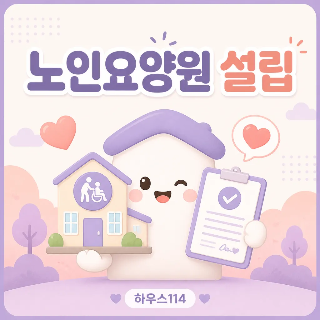 노인요양원 설립 조건 — 2026년 인허가 절차와 시설 기준 안내