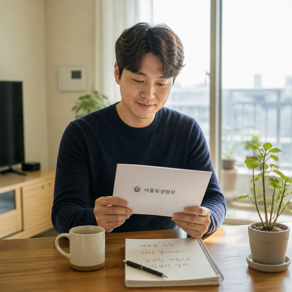 면책 결정 후 새 출발 카와이 라이프스타일