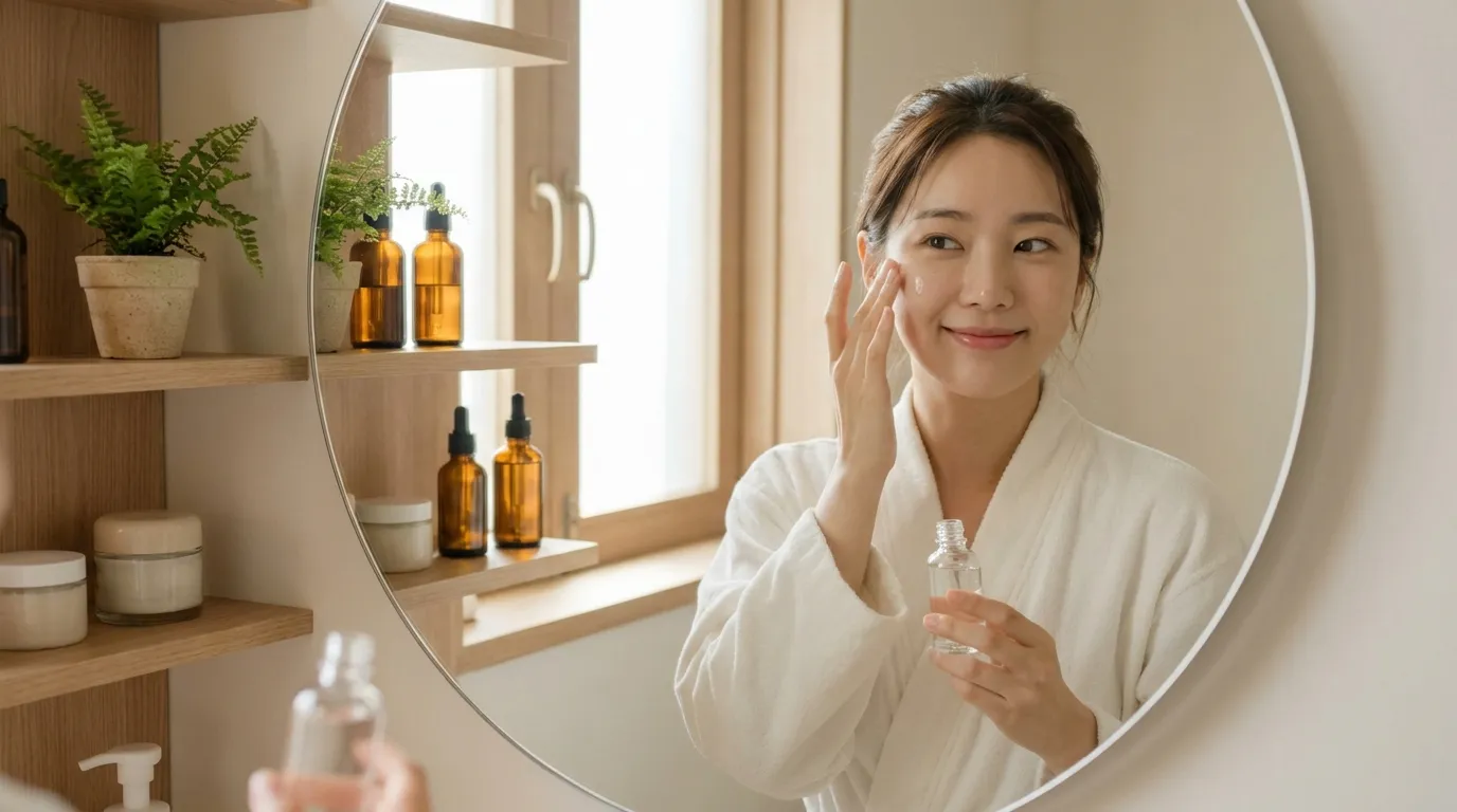 레티놀 시카 — 스킨케어 일상 모습