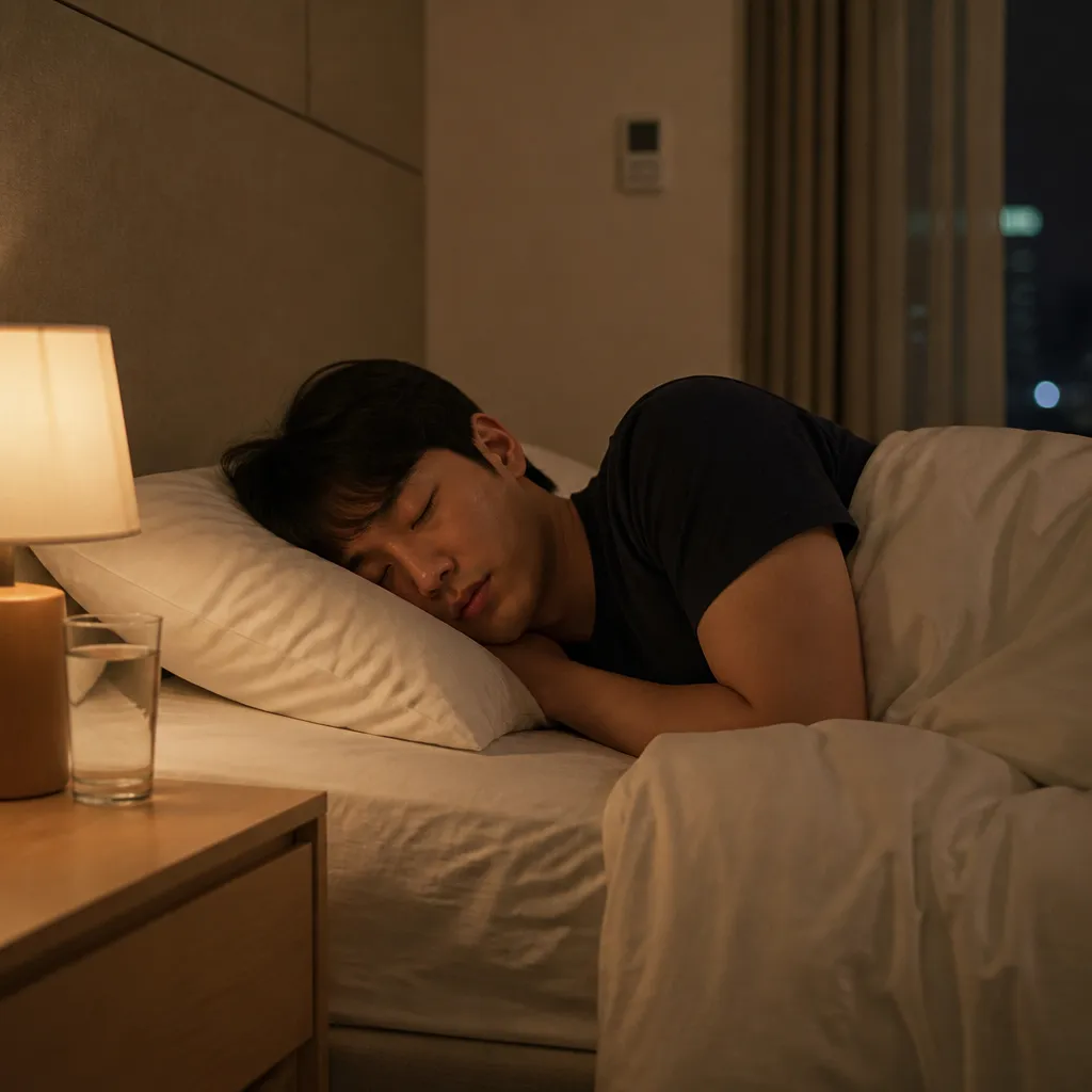 편안한 수면 라이프스타일