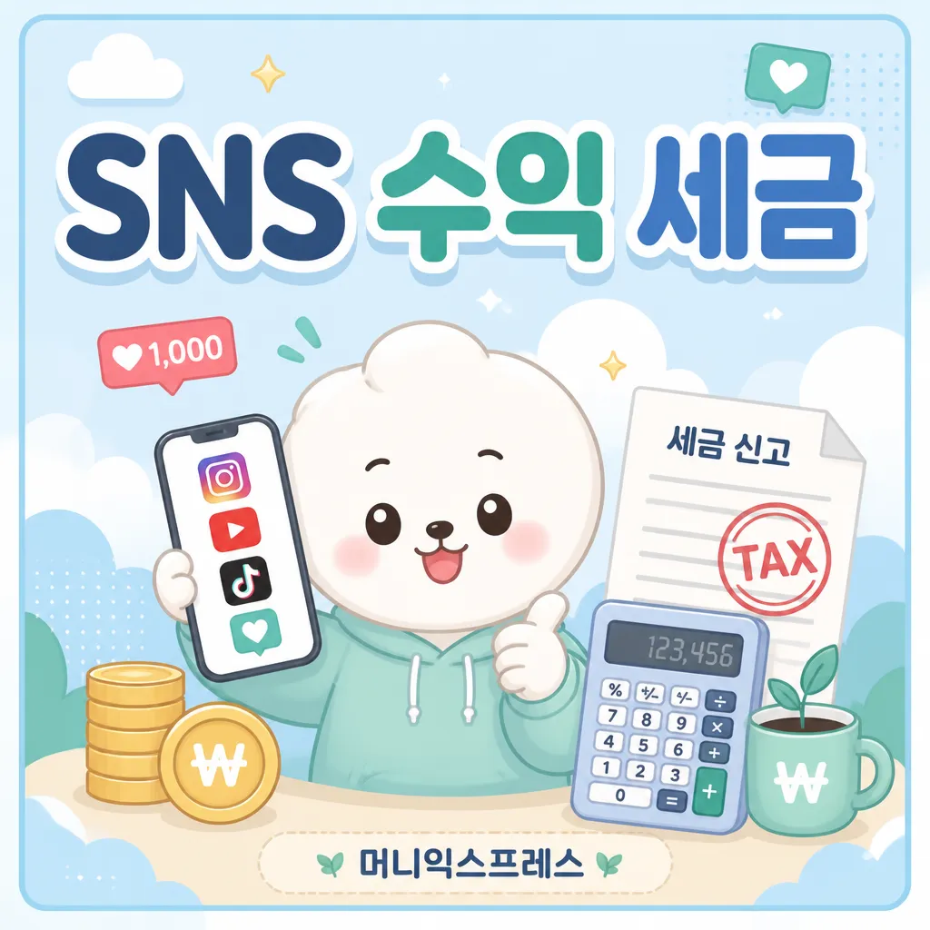 SNS 수익 종합소득세 — 신고 방법과 가산세 안내 (2026)