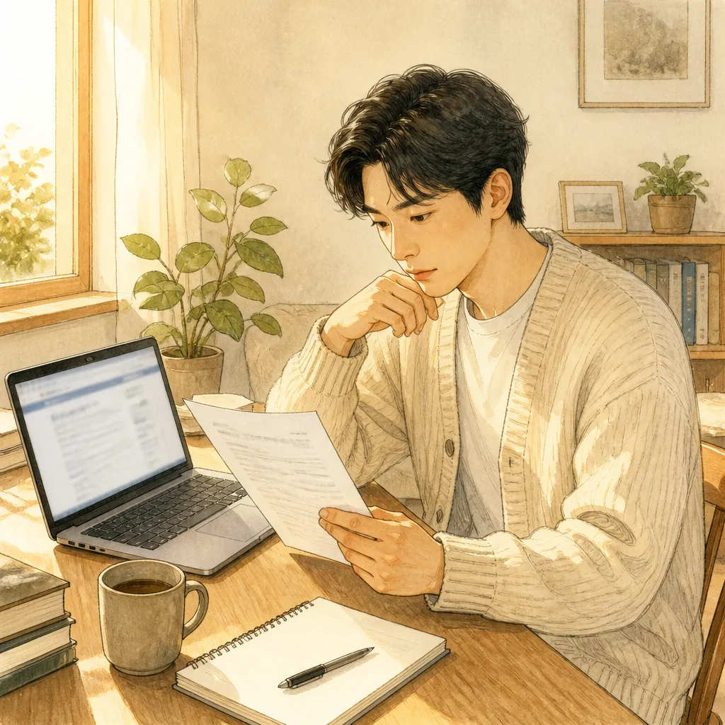 대법원 사건번호 — 가정에서 사건 조회·판결문 확인하는 모습