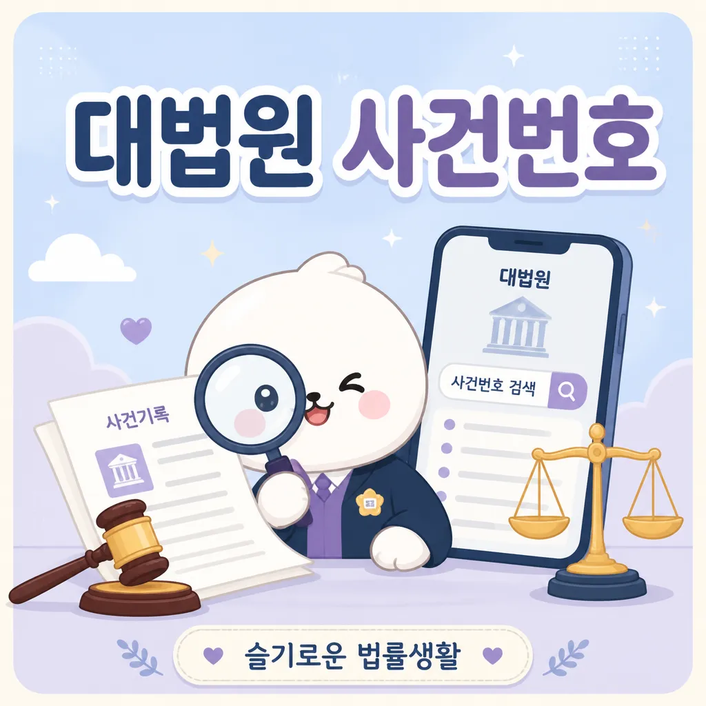 대법원 사건번호 조회 — 사건부호 해독 및 검색 방법 안내