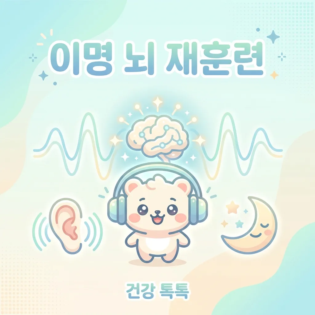 이명 뇌 재훈련 신경가소성 청각 뇌 회로 안내 (2026)