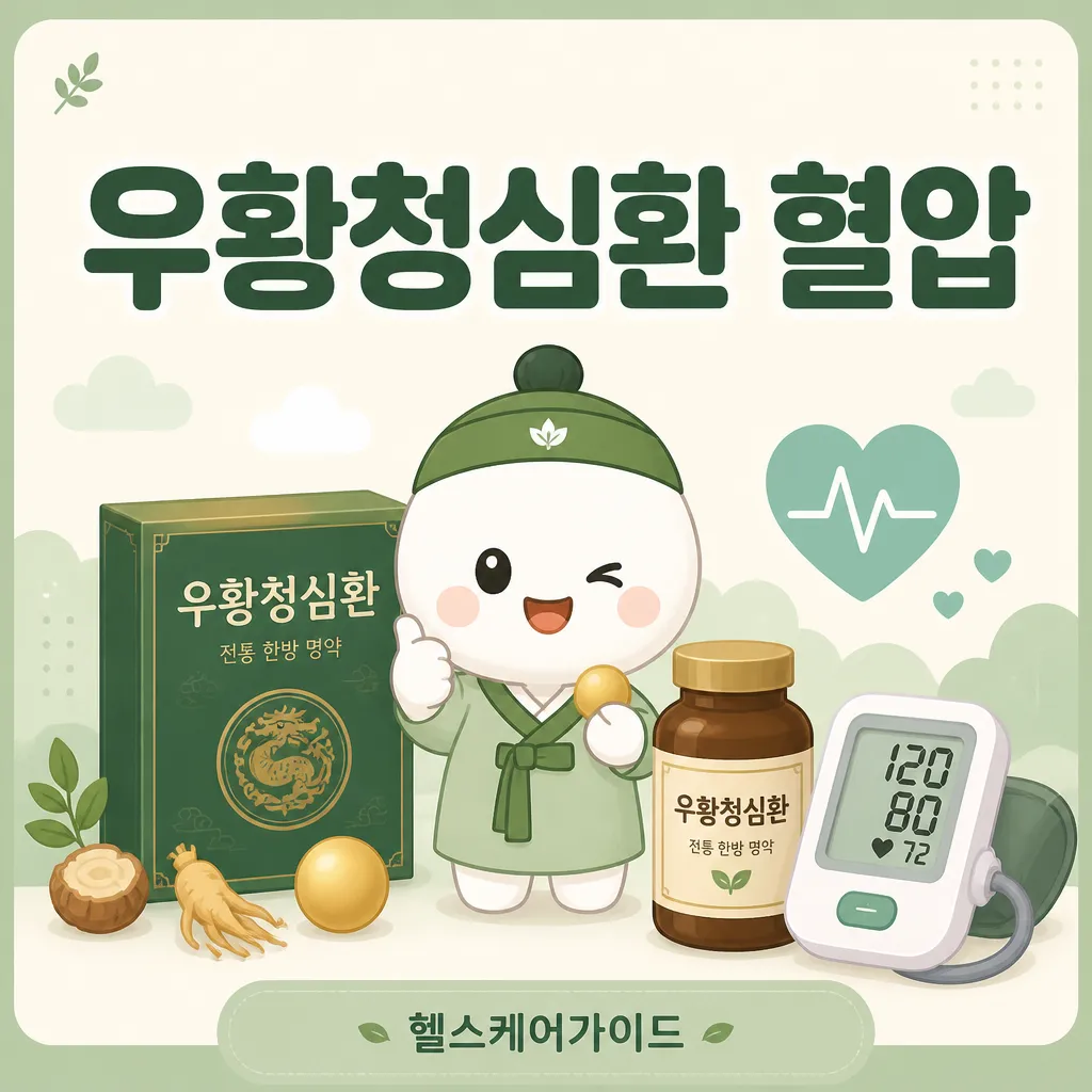우황청심환 혈압 가이드 썸네일