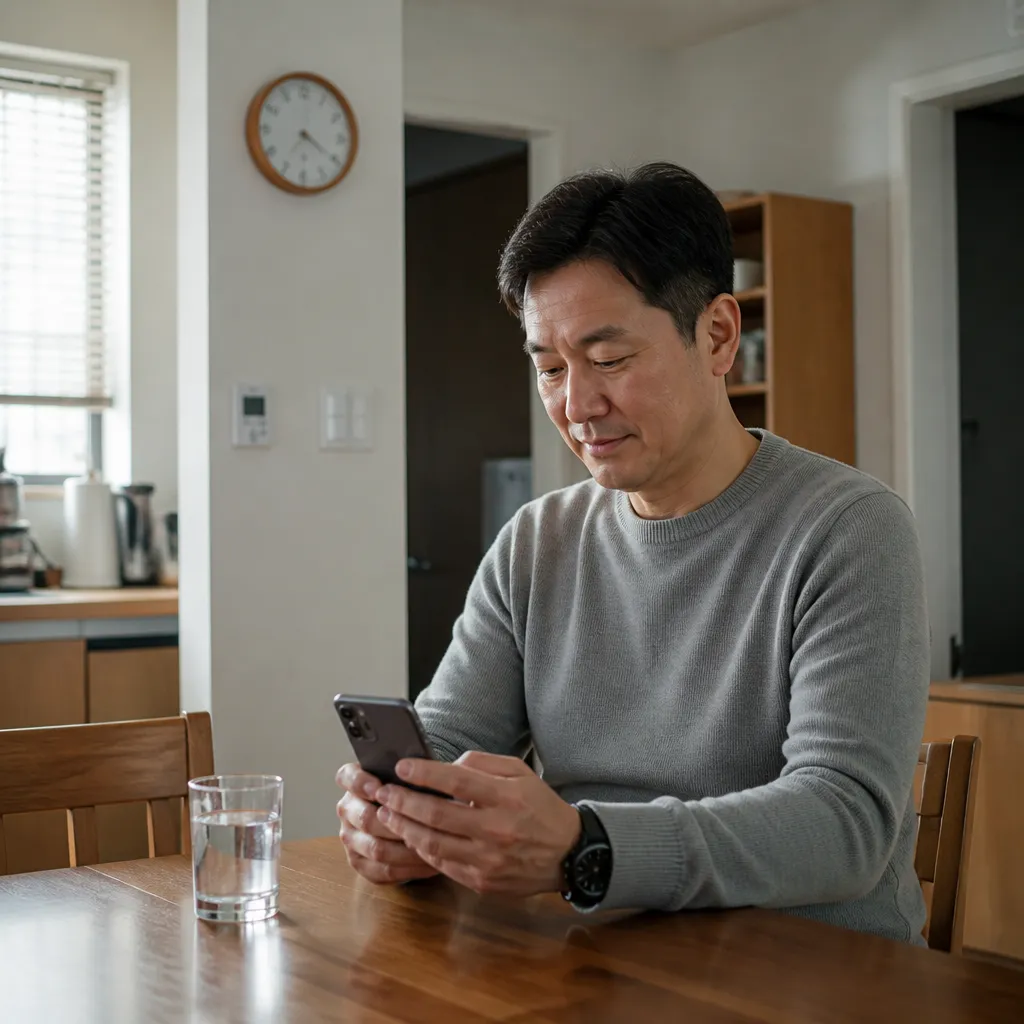 위내시경 금식 검사 전 모습