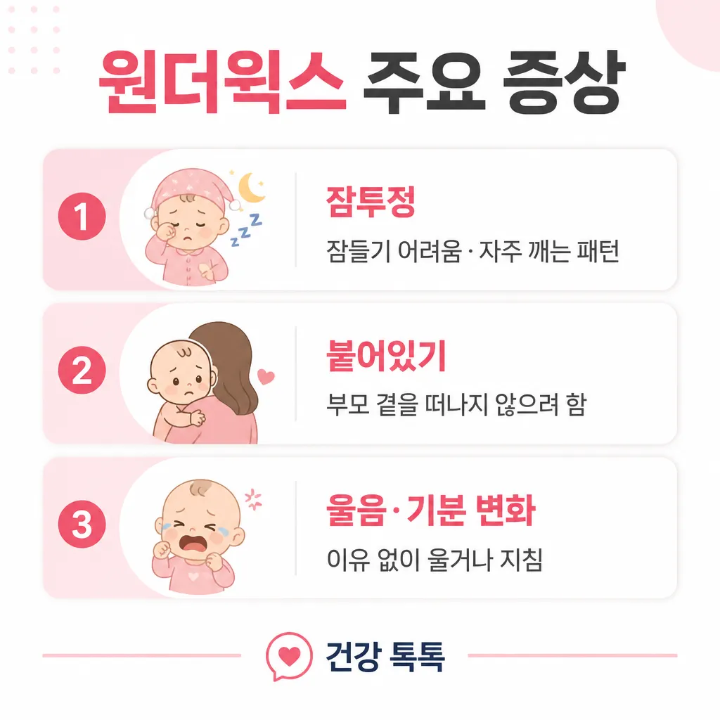 wonder-weeks-symptoms 원더윅스 주요 증상
