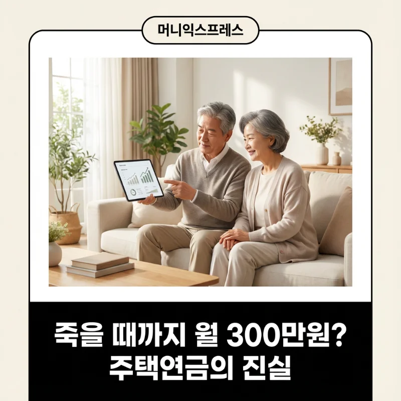 죽을 때까지 월 300만원 수령 가능한 주택연금의 진실과 오해 분석 머니익스프레스 썸네일