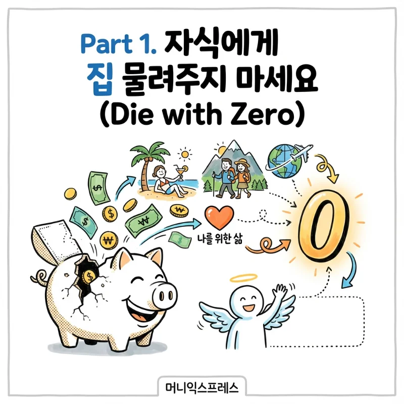 자녀에게 집 상속 대신 주택연금으로 노후를 즐기는 다이 위드 제로 전략