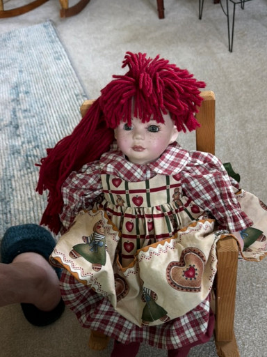 Porcelain doll from Marie Osmond's 'Hansel and Gretel Twins' series