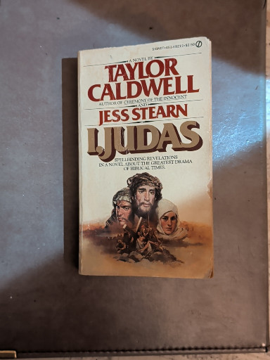 Paperback novel titled 'I, Judas' by Taylor Caldwell and Jess Stearn