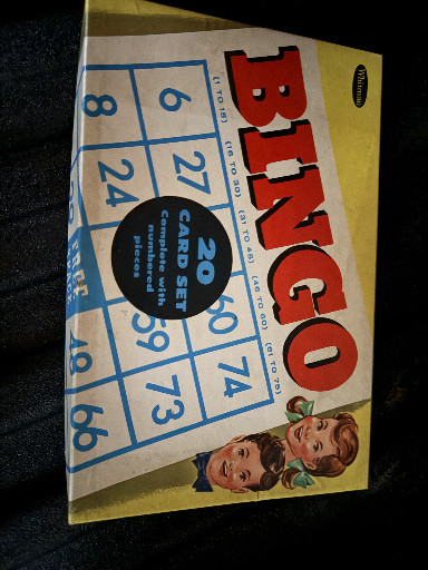 Vintage Bingo board game by Whitman Publishing Company
