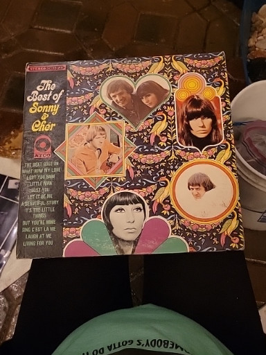 Vinyl LP album 'The Best of Sonny & Cher' released by ATCO Records