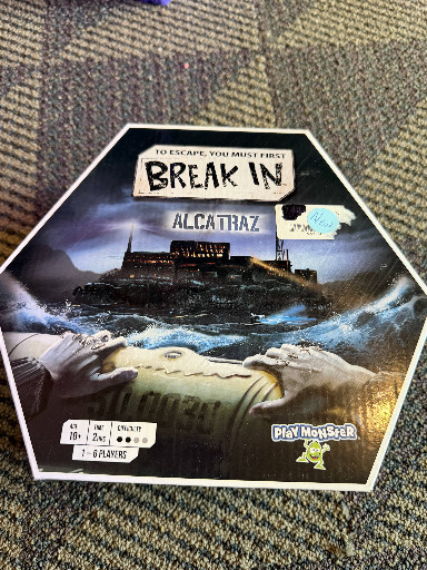 Board game 'Break In: Alcatraz' by PlayMonster