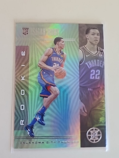 2019-20 Panini Illusions 'Rookie' trading card featuring Isaiah Roby