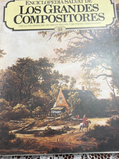 Enciclopedia Salvat de los Grandes Compositores, volumen 55, publicada por Salvat Editores