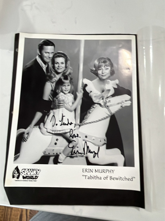 Signed 8x10 promotional photograph of Erin Murphy as 'Tabitha' from Bewitched