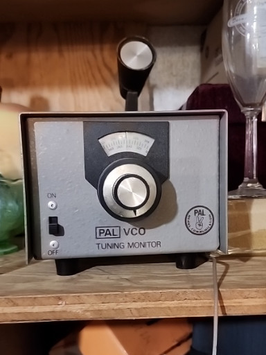 PAL VCO Tuning Monitor, vintage automotive diagnostic equipment