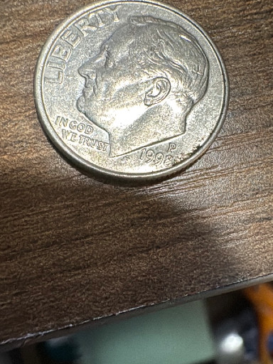 1996-P Roosevelt Dime