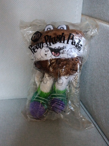 Dairy Queen Ice Cream Sandwich Bean Plush Pal promotional toy from 1999