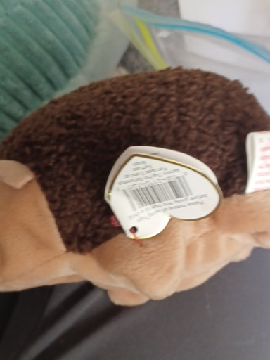 Ty Beanie Baby plush hedgehog titled 'Prickles'
