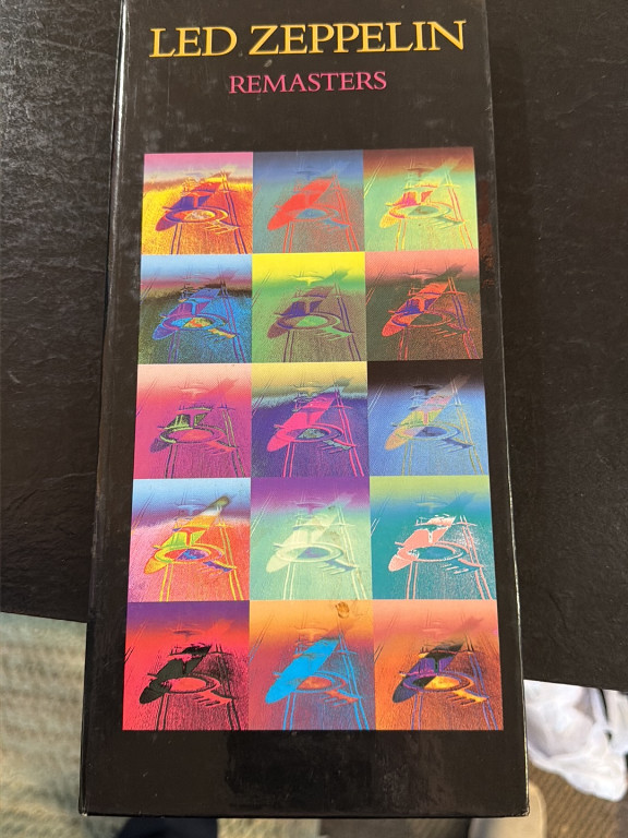CD box set titled 'Led Zeppelin Remasters' by Led Zeppelin