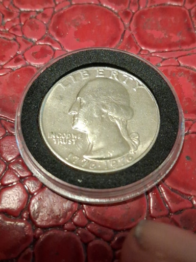 1776-1976 Bicentennial Quarter with potential DDO (Doubled Die Obverse) error