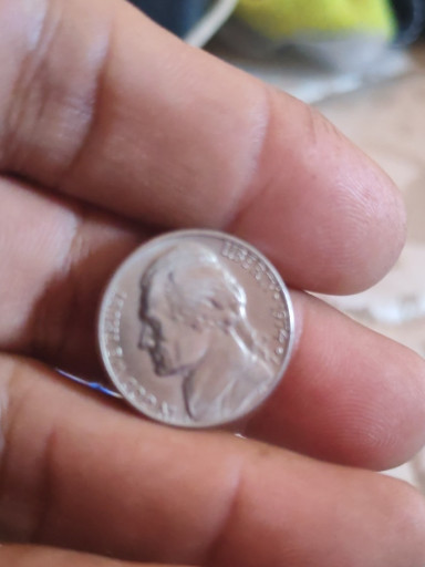 Moneda Jefferson Nickel de cinco centavos de Estados Unidos
