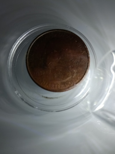 Lincoln Memorial Cent with possible improperly annealed planchet error