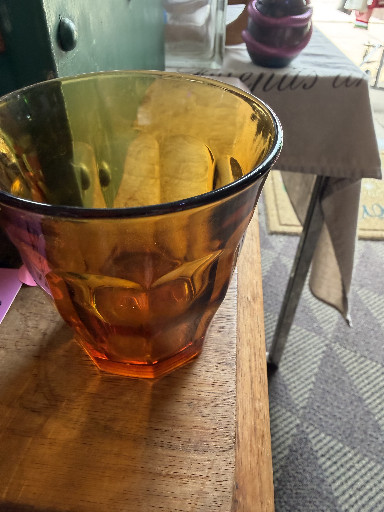 Duralex Picardie amber glass tumbler