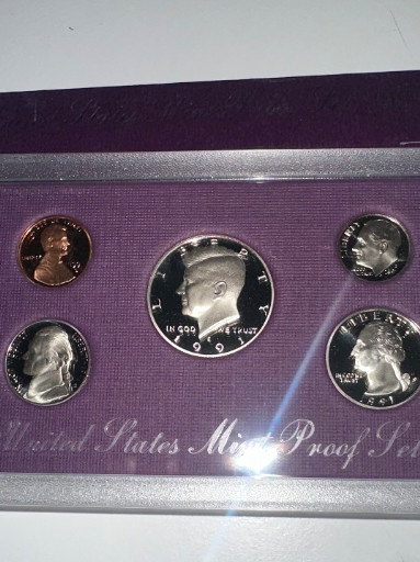United States Mint Proof Set from 1990