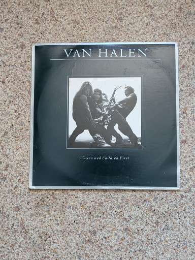 Vinyl LP album 'Women and Children First' by Van Halen