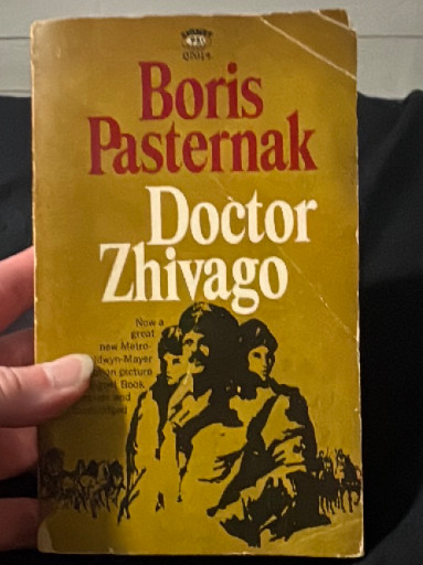 Mass market paperback book 'Doctor Zhivago' by Boris Pasternak, Signet Books edition