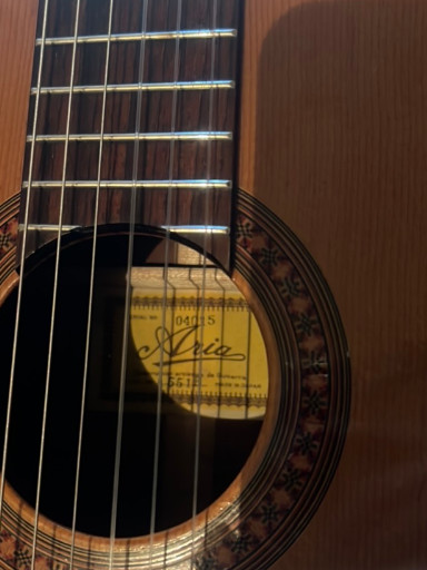 Classical guitar by Aria