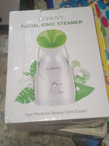 LONOVE Facial Ionic Steamer, modern beauty care device