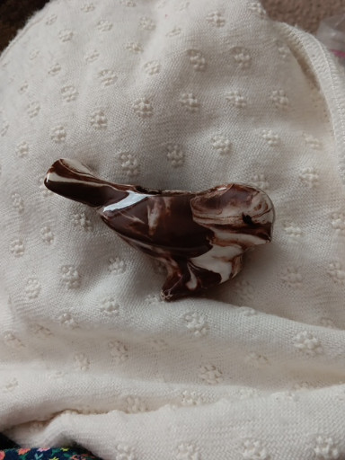 Ceramic bird figurine by Juanita Ware