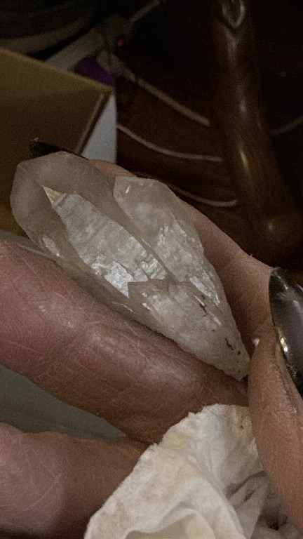 Natural Lemurian Seed Quartz crystal point