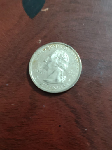 1999 Connecticut State Quarter with possible strike-through error
