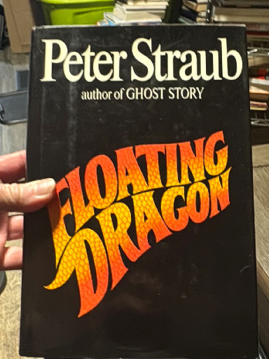 Hardcover book titled 'Floating Dragon' by Peter Straub