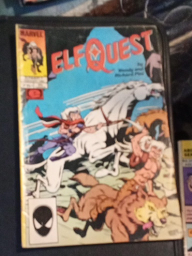 Comic book titled 'ElfQuest' #7 Volume 2 published by Marvel Epic Comics